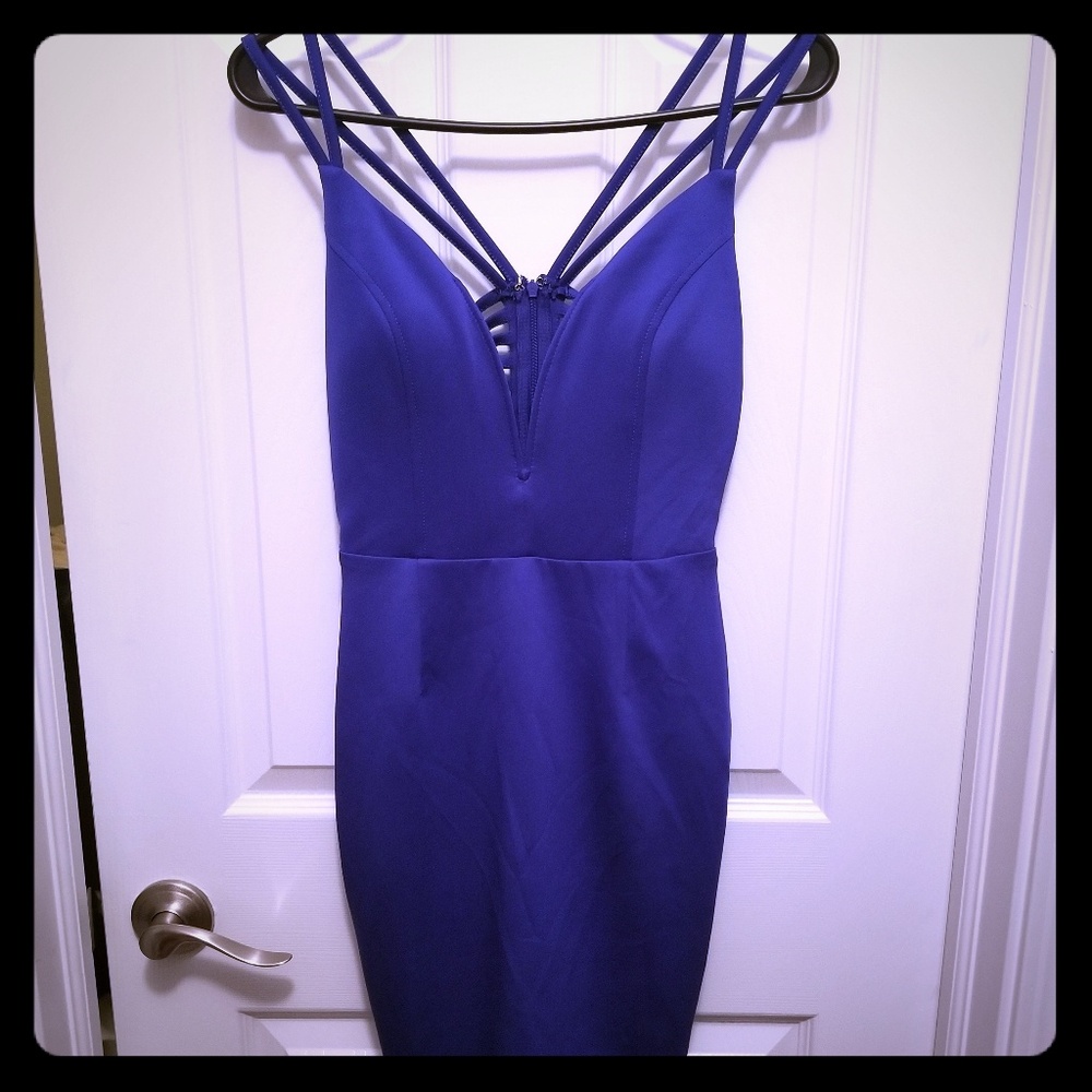 Royal blue dress size small